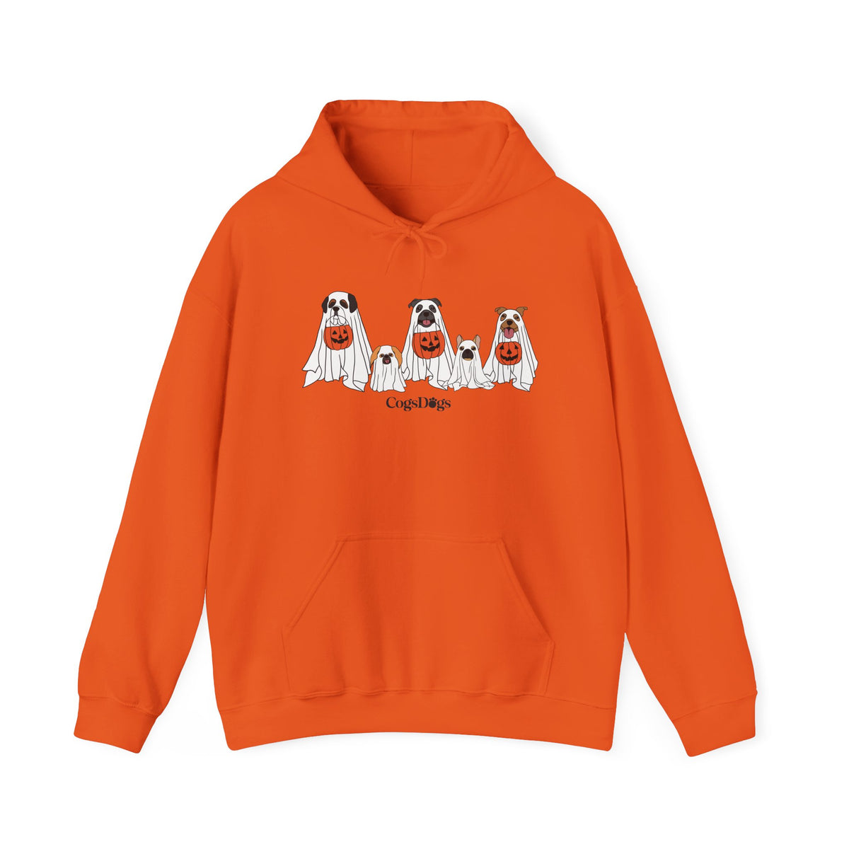 Halloween Dog Ghosts Hoodie