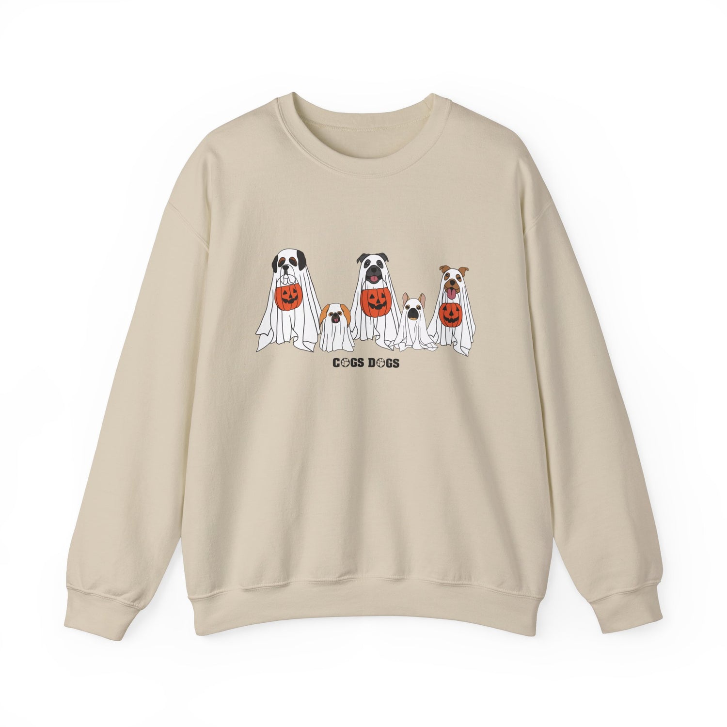 Halloween Dog Ghosts Sweatshirt