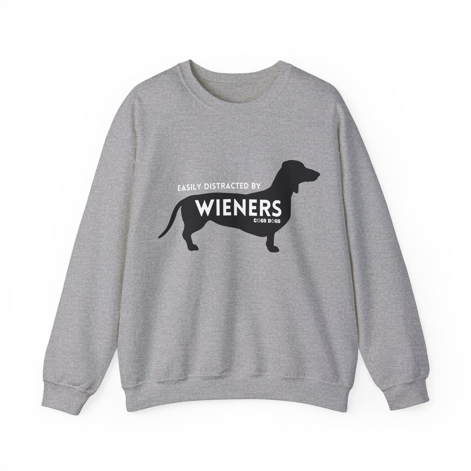 Easily Distracted by Wieners Unisex Sweatshirt