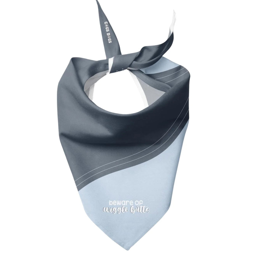 Beware of Wiggle Butts Dog Bandana