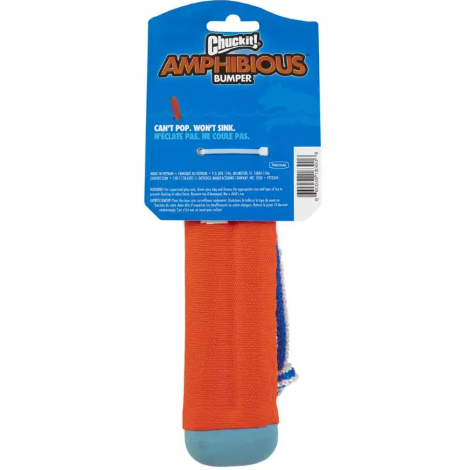 Chuckit! Amphibious Bumper Floating Dog Toy (Medium)