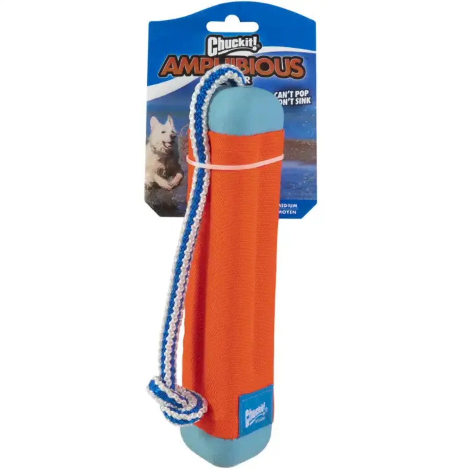Chuckit! Amphibious Bumper Floating Dog Toy (Medium)