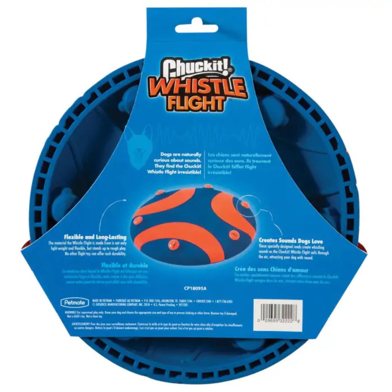 Chuckit! Whistle Flight Dog Fetch Toy