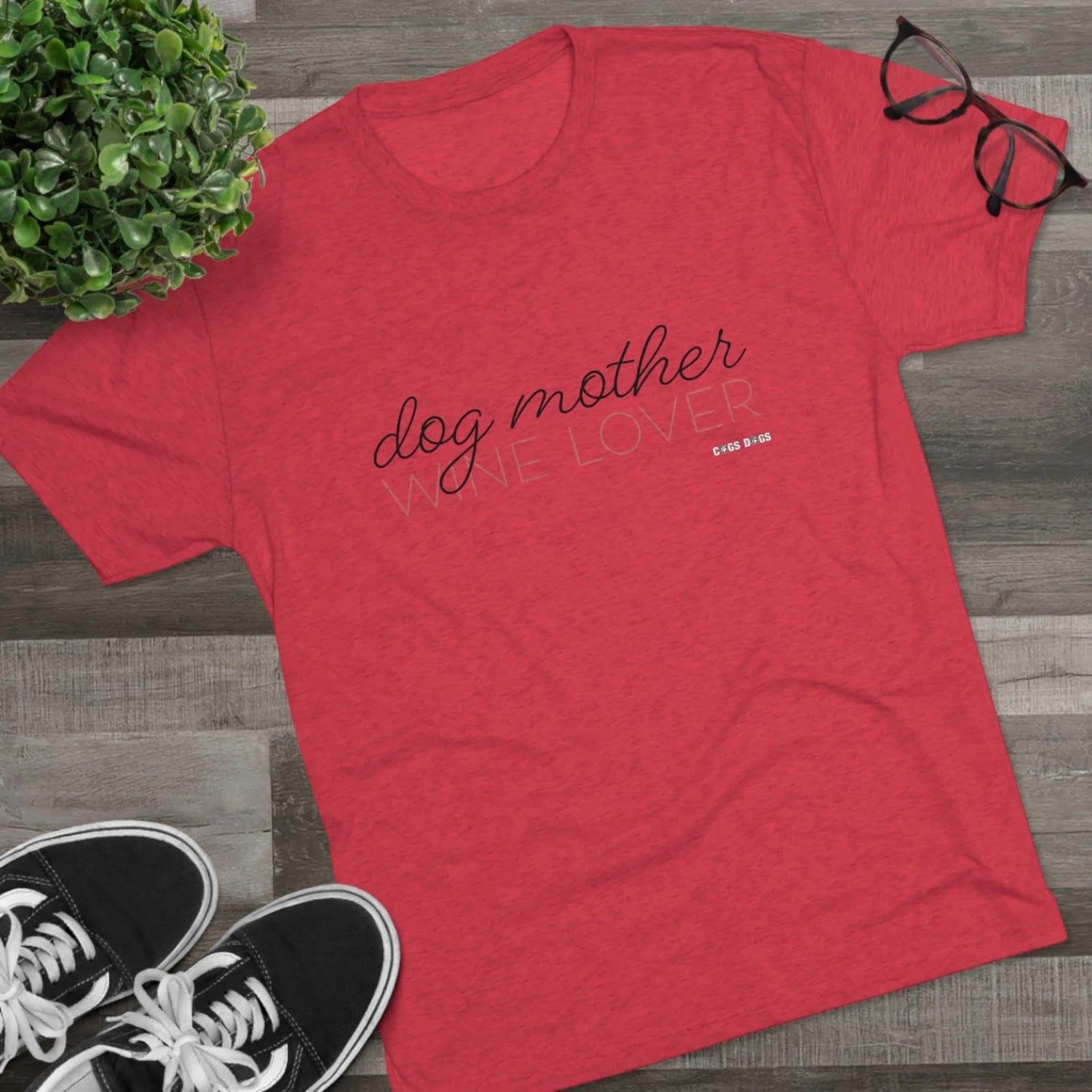 Dog Mother Wine Lover T-Shirt