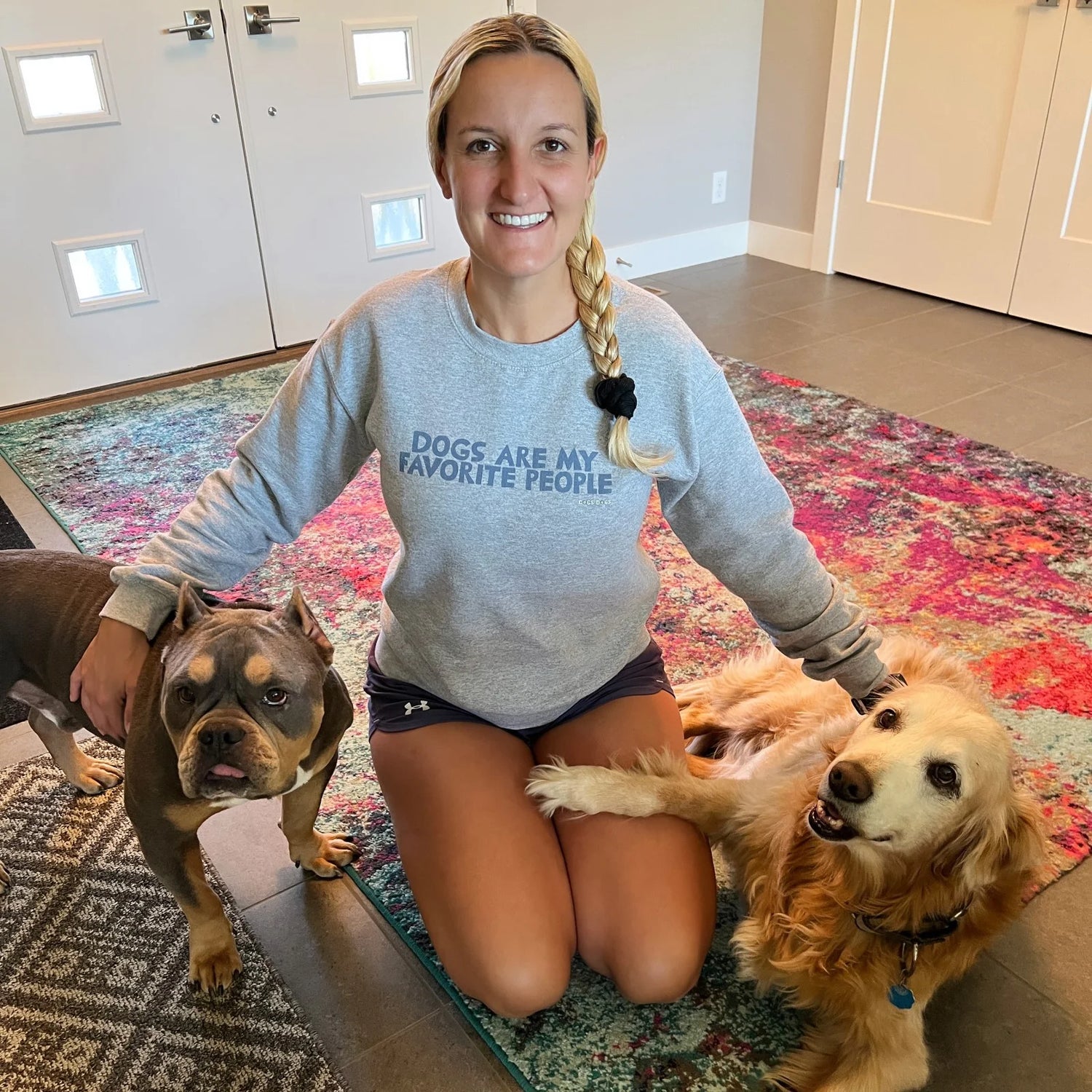 Dogs Are My Favorite People Unisex Sweatshirt