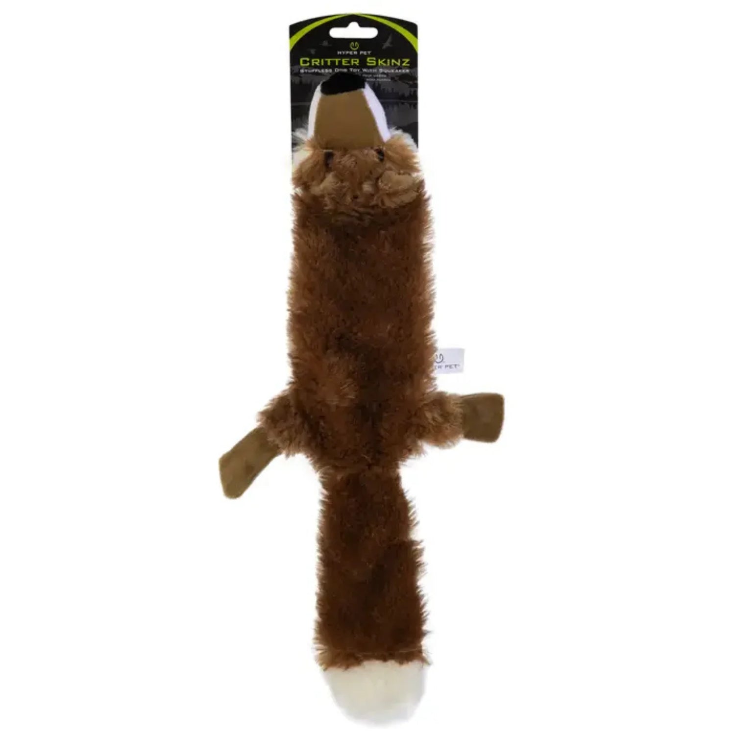 Hyper Pet Critter Skinz Fox Large Dog Toy