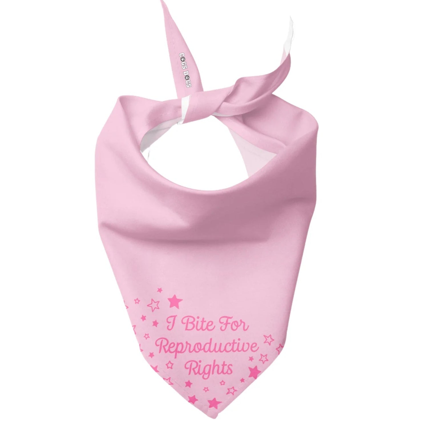 I Bite for Reproductive Rights Dog Bandana