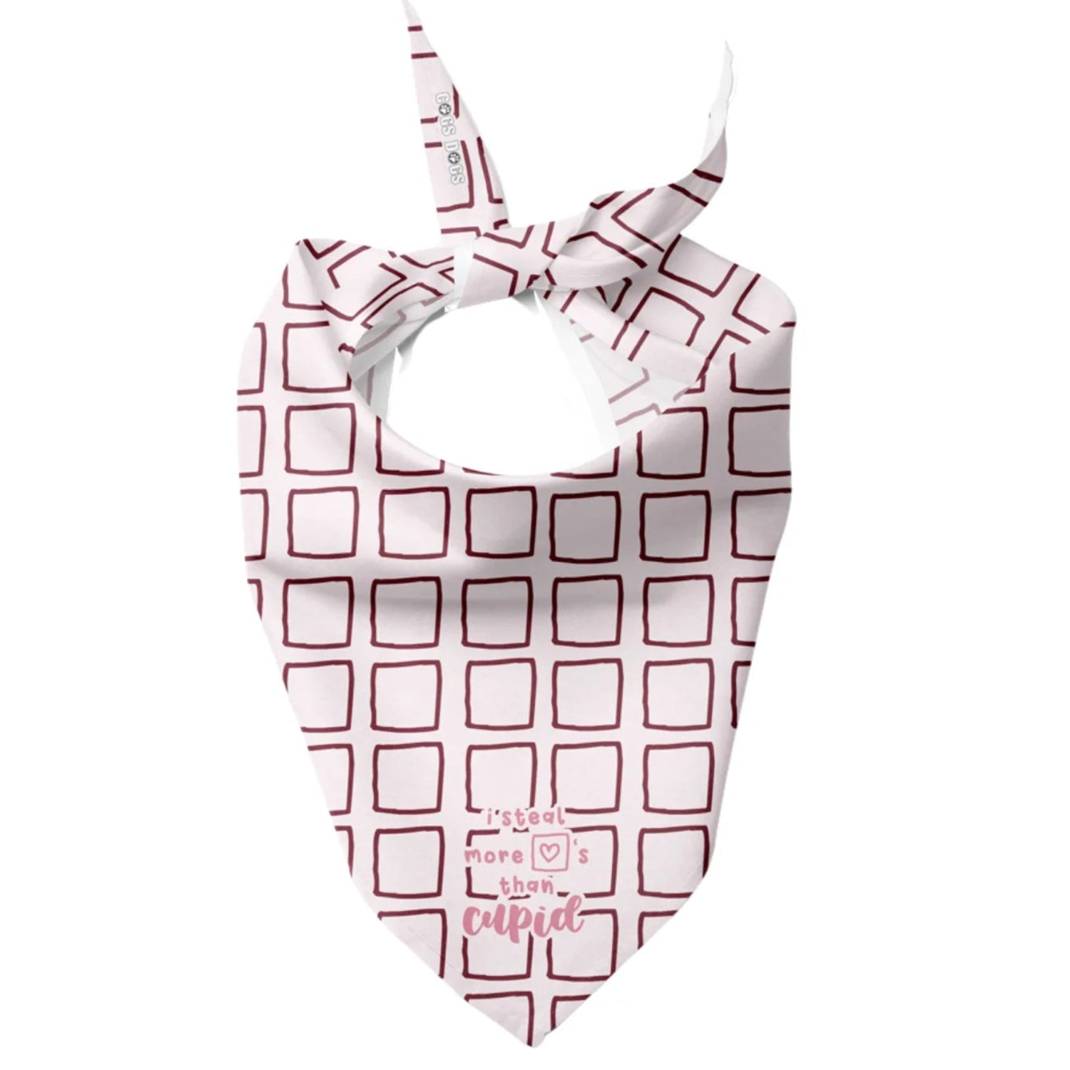 I Steal More Hearts Than Cupid Dog Bandana