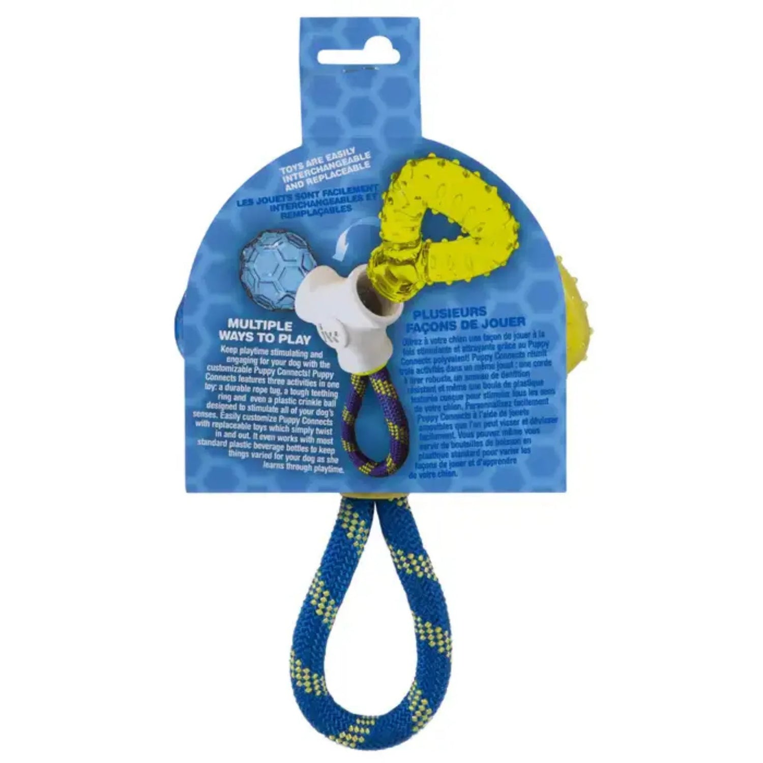 JW Puppy Connects Teething Chew Dog & Puppy Toy