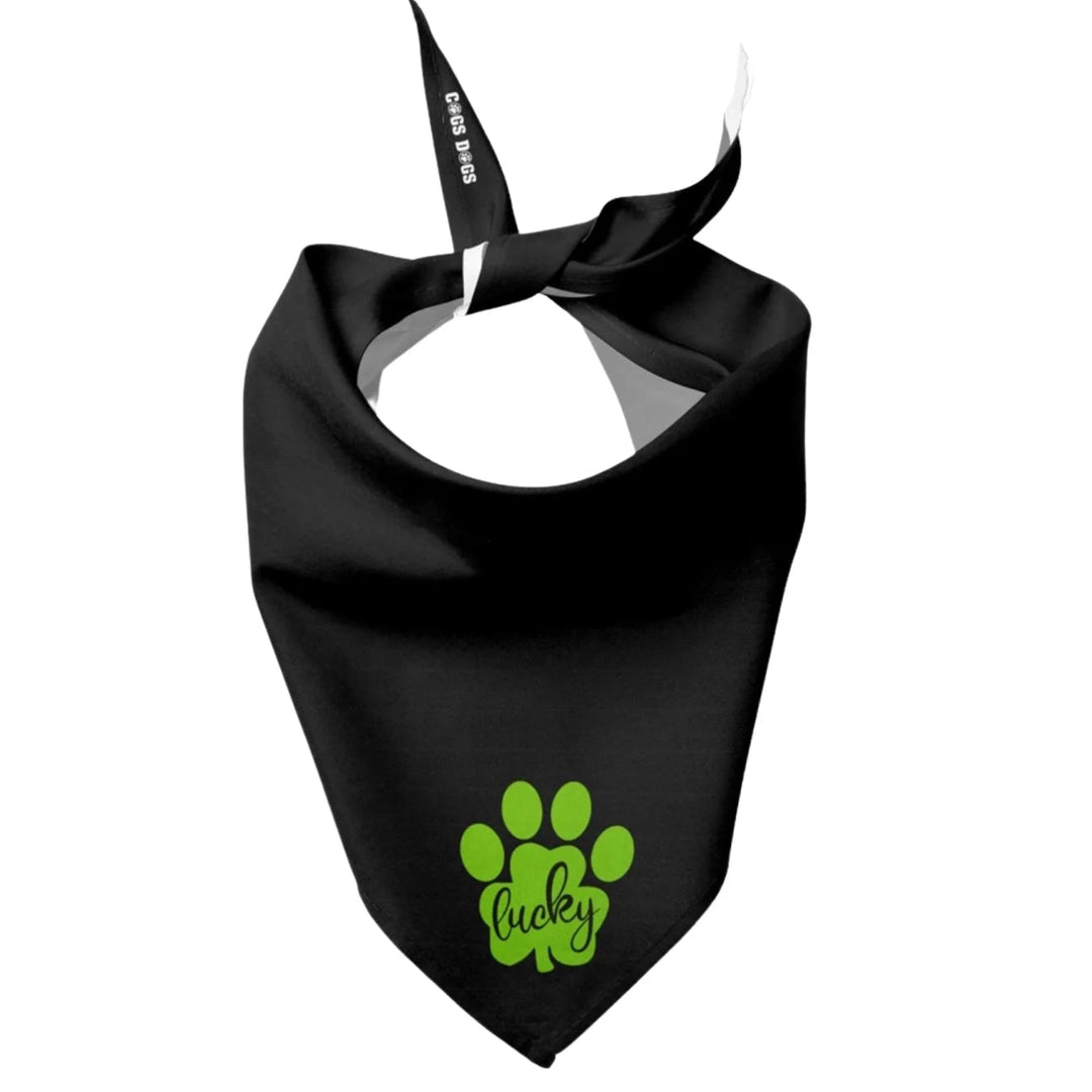 Lucky Dog Paw Dog Bandana
