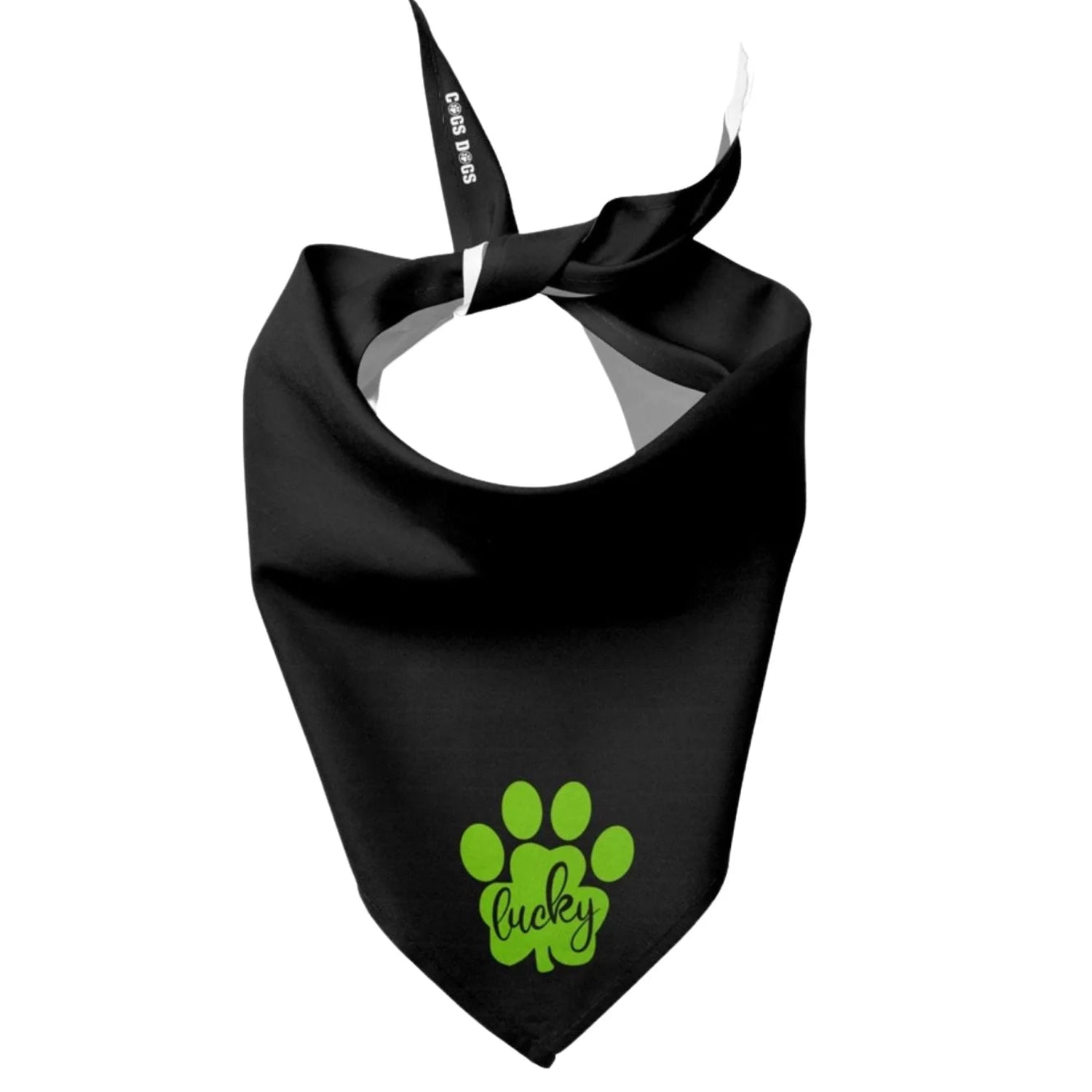 Lucky Dog Paw Dog Bandana