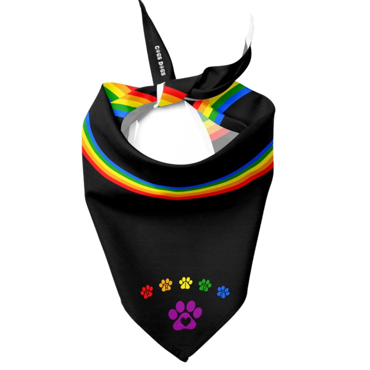 Pride Rainbow Dog Bandana