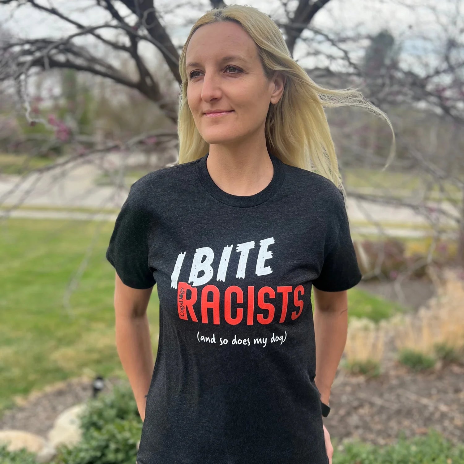 I Bite Racists T-Shirt