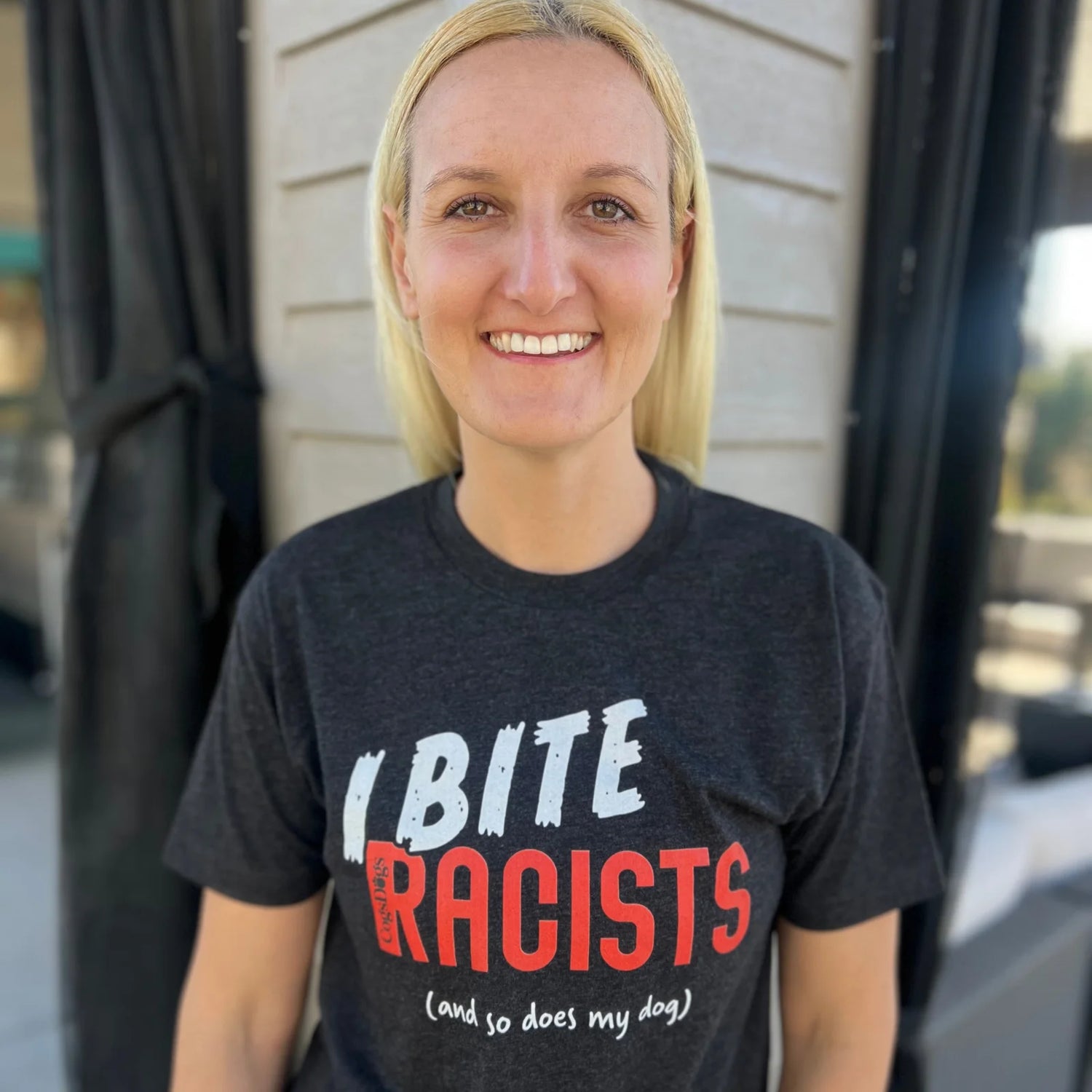 I Bite Racists T-Shirt