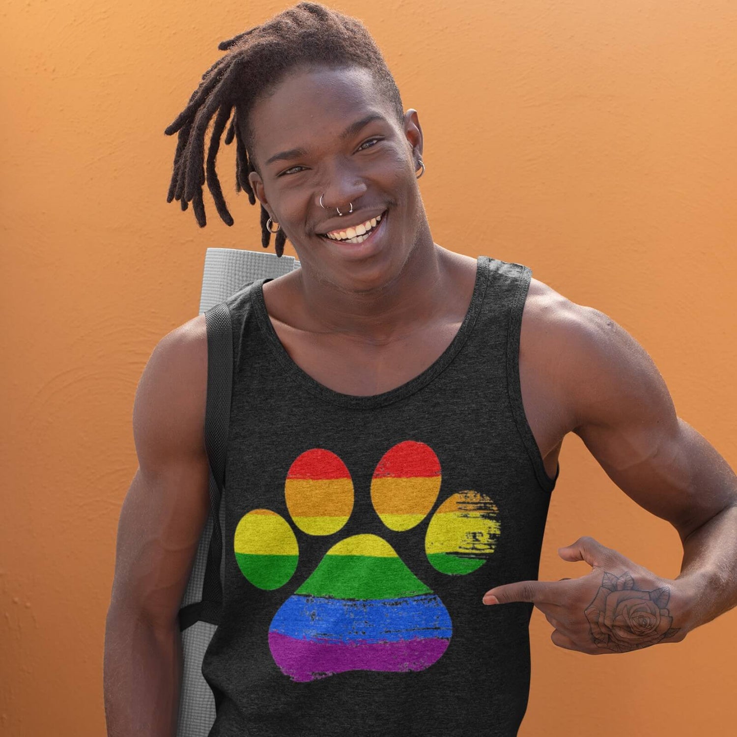 Pride Paw Unisex Tank